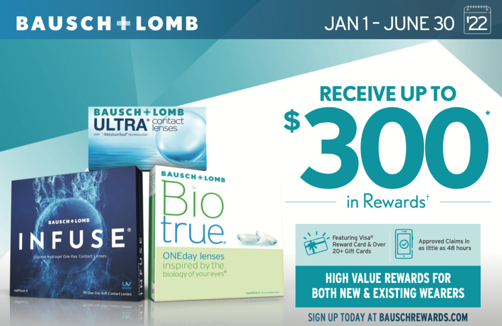 Bausch And Lomb Contact Lens Rebate 2022